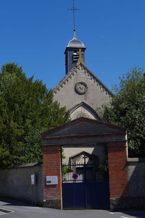 Chapelle de Montléan vue de l'entrée, Montmirail